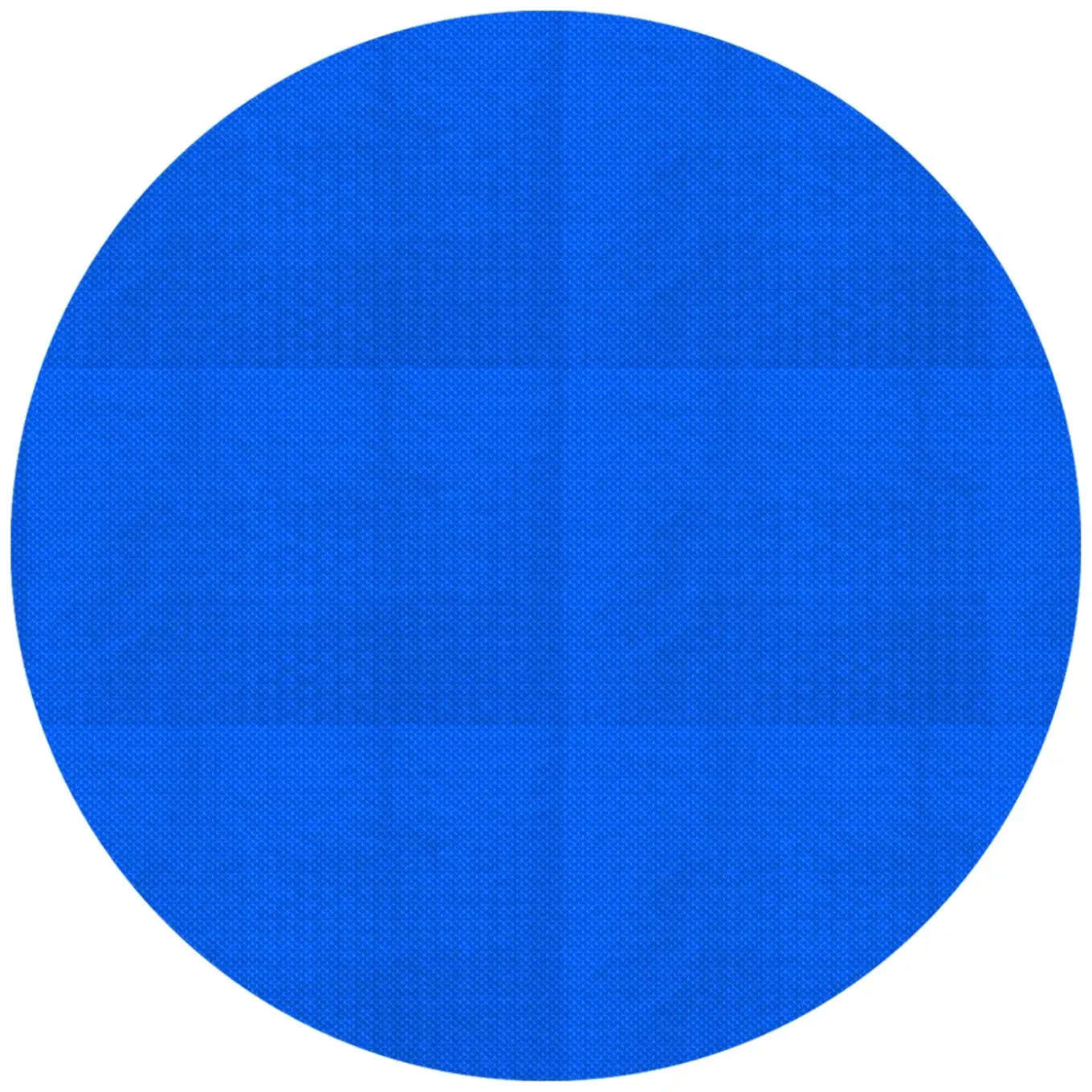 Ecd Germany - Zonnefolie Voor Zwembad - Blauw - Rond Ø 500 Cm - Materiaaldikte 120 Μm