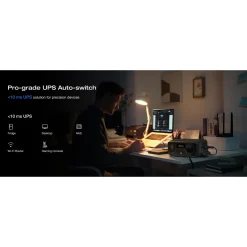 EcoFlow RIVER 3 UPS Power Station - 245Wh 300W te boosten tot 600W
