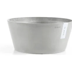 Ecopots Kerstboomvoet Xl - Witgrijs - Geschikt Voor Bomen Tot 300 Cm - Met Waterreservoir