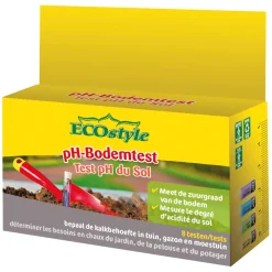 EcoStyle pH Bodemtestkit - Voor grond - Maximaal 8 tests