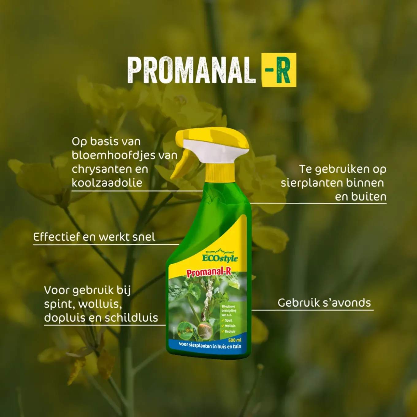 Ecostyle plantenspray Promanal-R 500ml