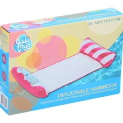 Eddy Toys Hangmat Opblaasbaar Blauw