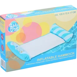 Eddy Toys Hangmat Opblaasbaar Blauw