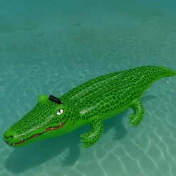Eddy Toys Opblaas Krokodil – Opblaasdier Kinderen