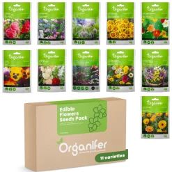 Eetbare Bloemen Zaden Pakket - 11 Soorten - Organifer