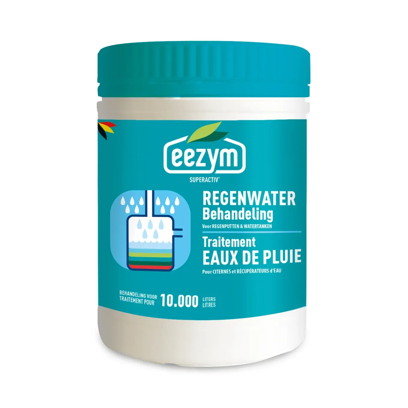 Eezym behandeling voor regenwater