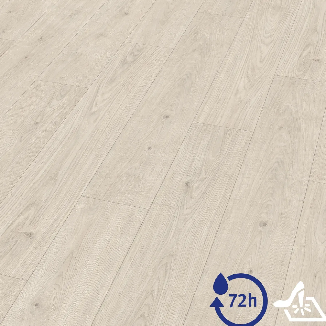 Egger Eco Vloer Aquadura+ Edf184 Berdal Eiken Wit 7,5mm, 1,995m²
