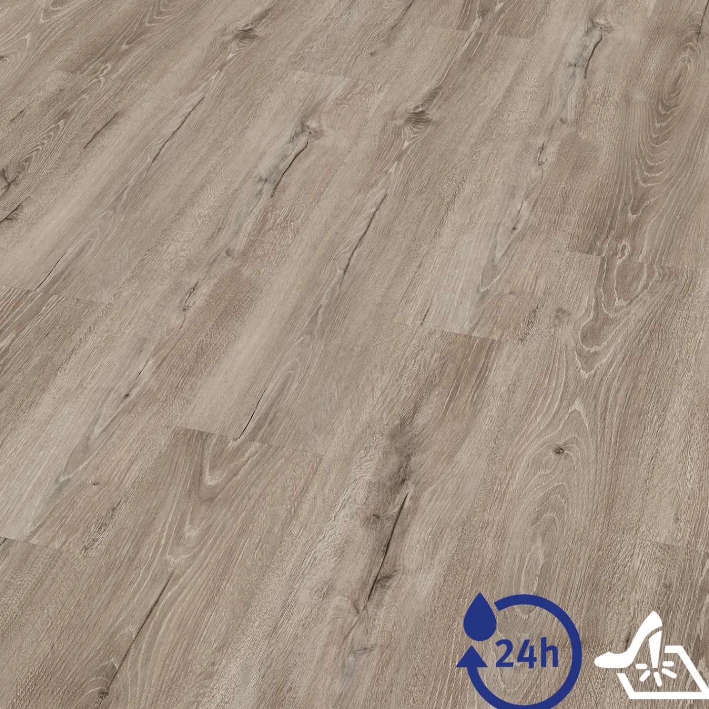 Egger Eco Vloer Aquadura Edf204 Panora Eiken Grijs 7,5mm, 1,995m²