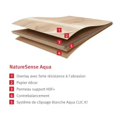 Egger Laminaatvloeren Naturesense Aqua El2183 Treviso Eiken Bruin 8mm, 1,995m²