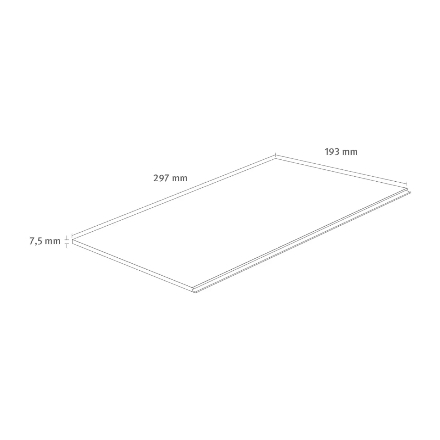 Egger Sample A4 Eco Vloer Aquadura+ Edf180 Berdal Eiken Natuur 7,5mm