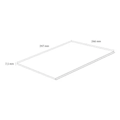 Egger Sample A4 Eco Vloer Aquadura+ Edf188 Lana Eiken Natuur 7,5mm