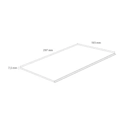 Egger Sample A4 Eco Vloer Aquadura+ Edf191 Messina Eiken Natuur 7,5mm