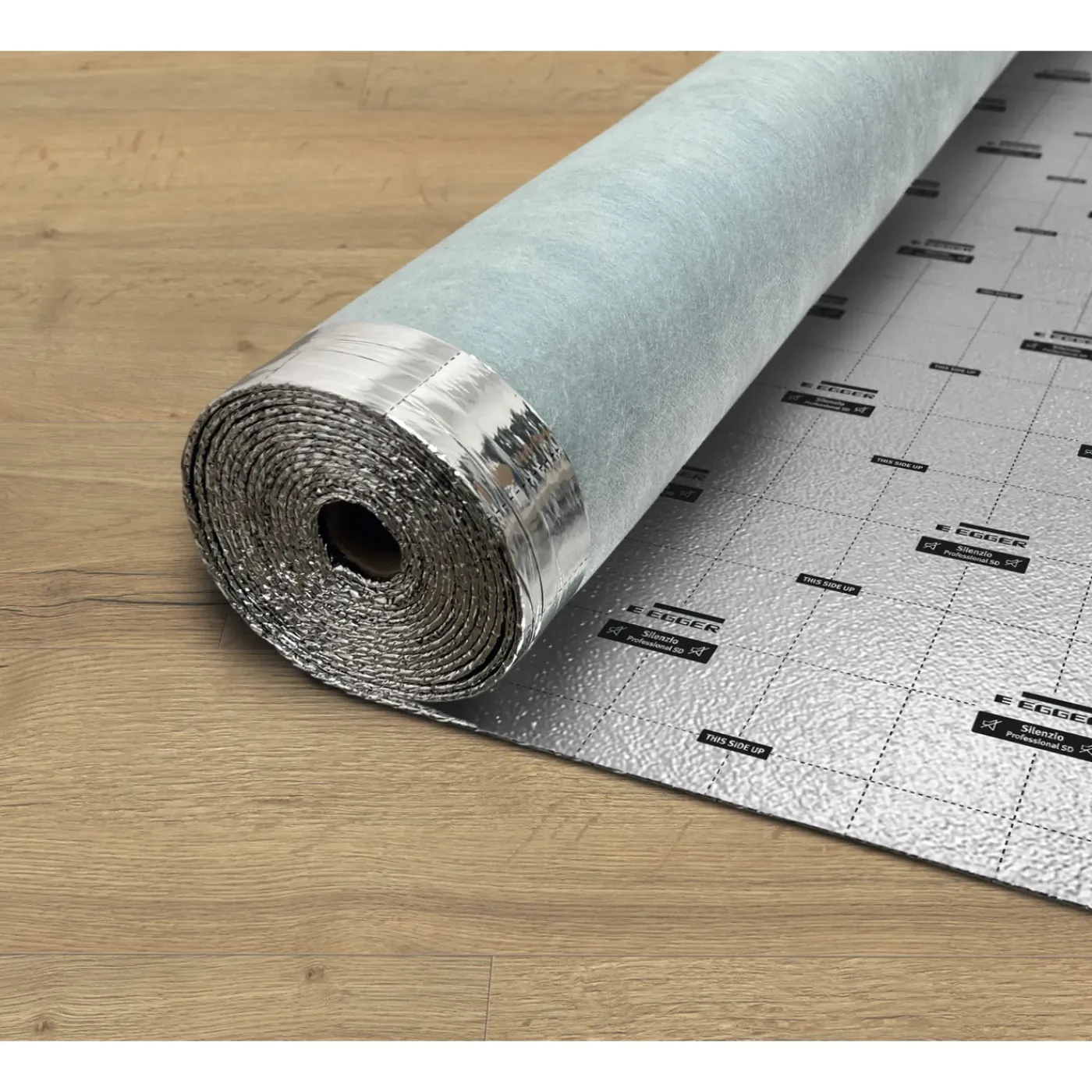 Egger 'Silenzio Professional SD 3-in-1' laminaat ondervloer 18dB 8m²