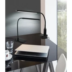 EGLO Bureaulamp Laroa - Zwart - 4,2W