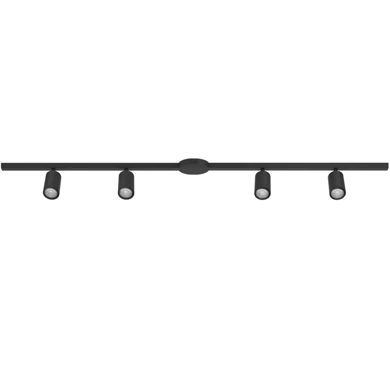 EGLO Easy Track starterset zwart 4x spot Tube GU10 2m