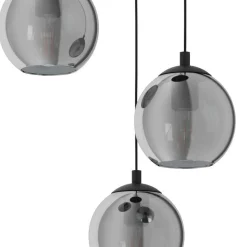 EGLO hanglamp Ariscani zwart 3xE27