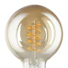 EGLO Ledfilamentlamp G95 - Amber - E27 - 8W