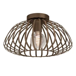 EGLO plafondlamp Espinal brons ⌀23cm E27