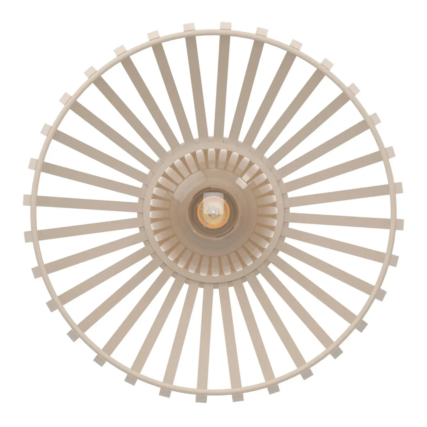 Eglo plafondlamp Mogano 3 zand ⌀28cm E27