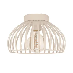 Eglo plafondlamp Mogano 3 zand ⌀28cm E27