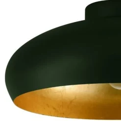 Eglo plafondlamp Mogano zwart goud ⌀30cm E27