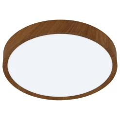 Eglo plafondlamp Musurita hout Ø34cm 14,6W