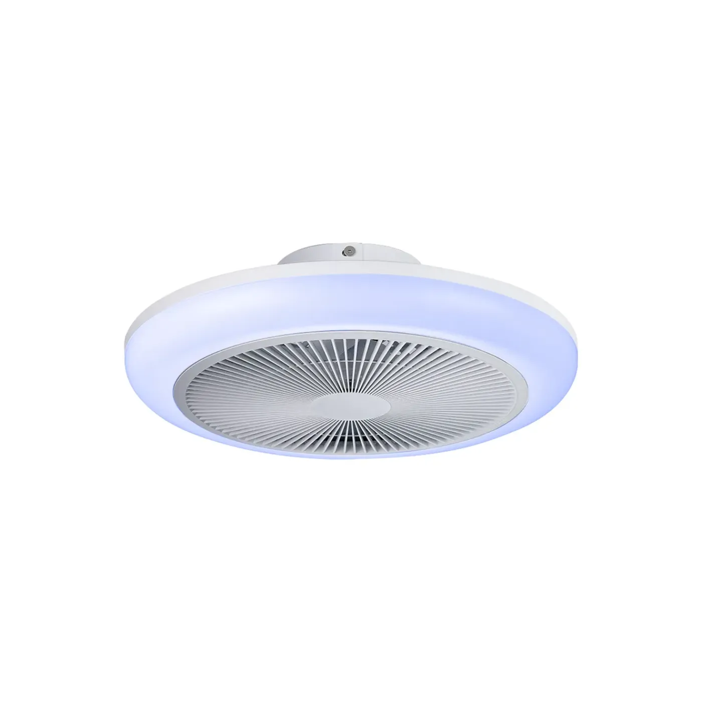 Eglo Plafondventilator Bloemendaal met RGB LED - Wit - 46cm - 20,8W - met afstandsbediening