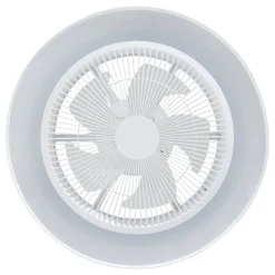 Eglo Plafondventilator Nieuwpoort met CCT RGB LED - Wit - 48cm - 11,7W - met afstandsbediening