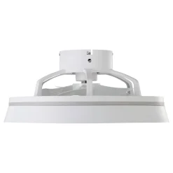 Eglo Plafondventilator Nieuwpoort met CCT RGB LED - Wit - 48cm - 11,7W - met afstandsbediening