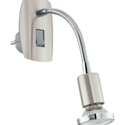 EGLO stekkerspot Mini 4 nikkel chroom 3W