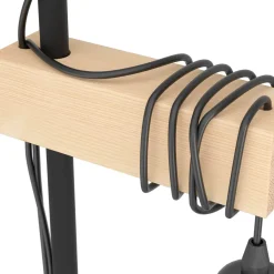 Eglo vloerlamp Townshend hout 2xE27