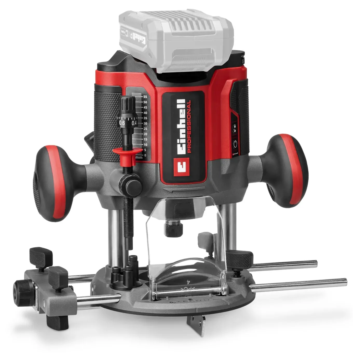 Einhell Accu Bovenfrees TP-RO 18/55 Li BL - Variabele Snelheid - asdiam. 30mm - 30000rpm