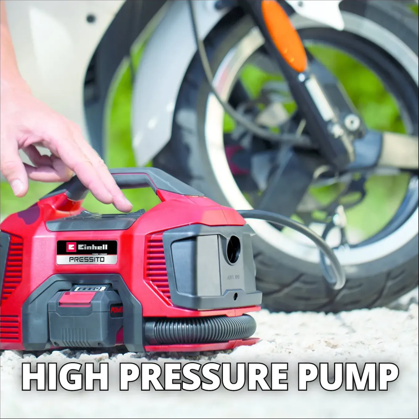 Einhell Accu Compressor Pressito 18/21