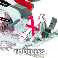 Einhell Accu-handcirkelzaag Te-cs 18/150 Li Solo