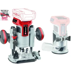 Einhell Accu Kantenfrees & Bovenfrees Tp-ro 18 Set Li Bl Solo