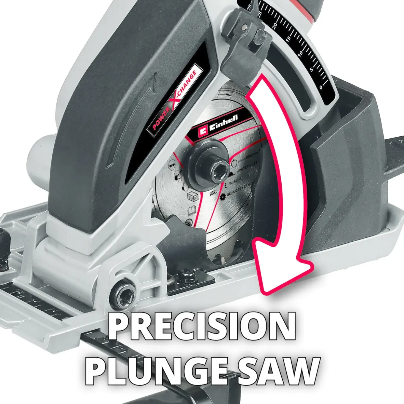 Einhell Accu Mini Cirkelzaag Te-cs 18/89 Li Solo