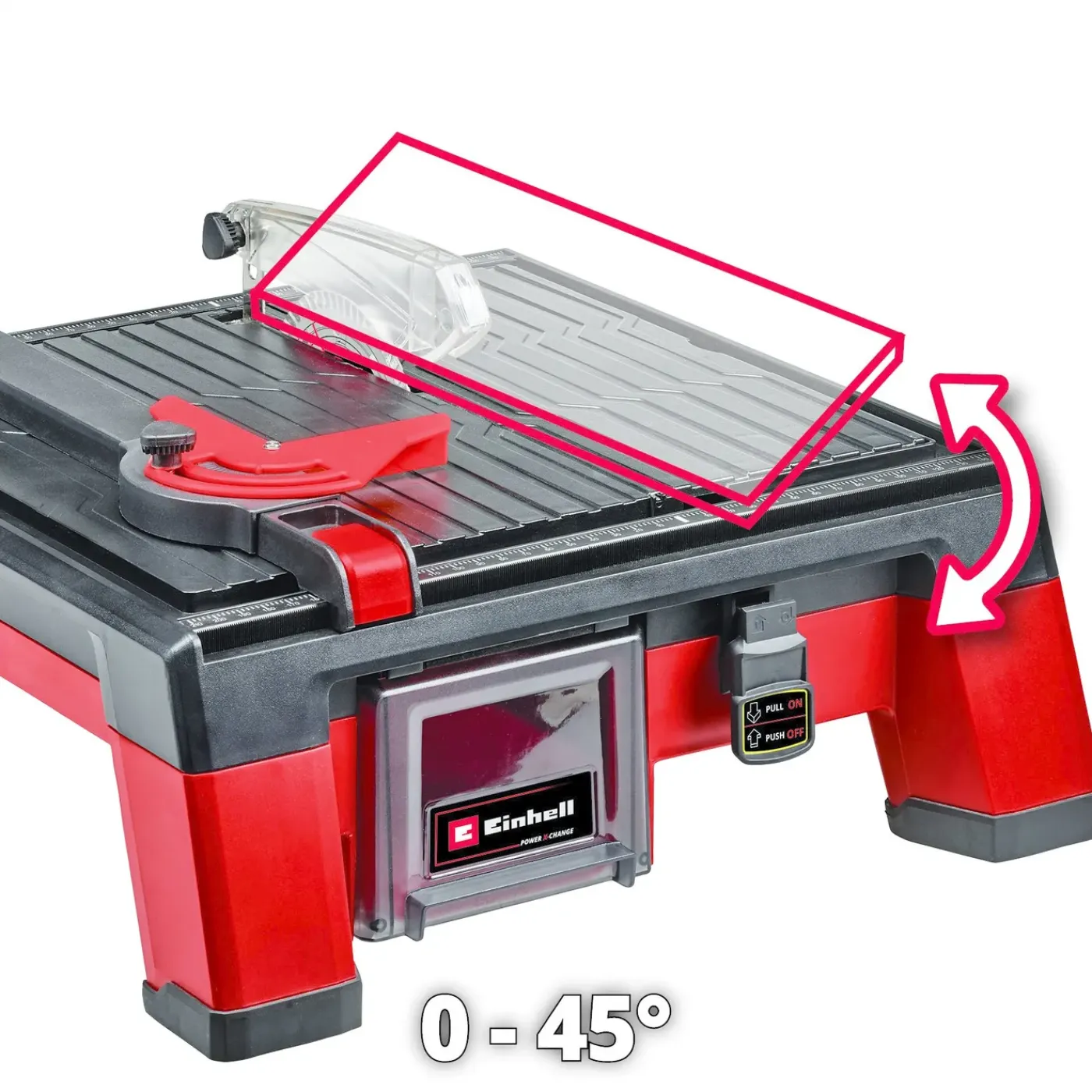 Einhell Accu Tegelsnijmachine Te-tc 18/115 Li Solo
