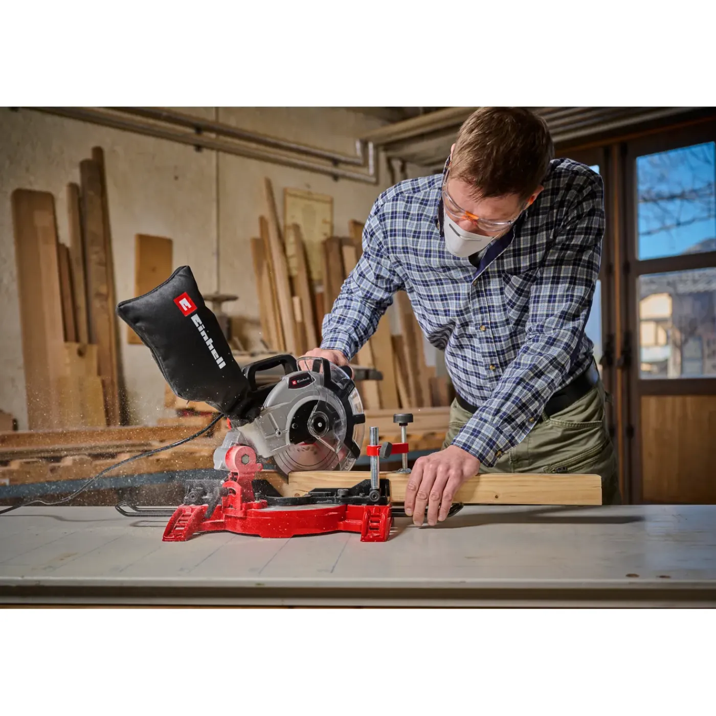 Einhell Afkortzaag TC-MS 2112 - 1600W Gesnoerd