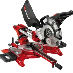 Einhell Afkortzaag TC-SM 2131 Dual - 1800W Gesnoerd - Met lasergeleider