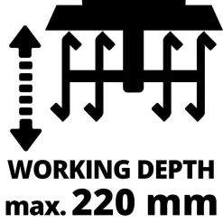 Einhell Grondfrees Gc-rt 1545 M