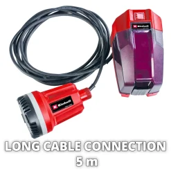 Einhell 2 In 1 Dompelpomp Ge-pp 18 Rb Li Solo Accu 18v
