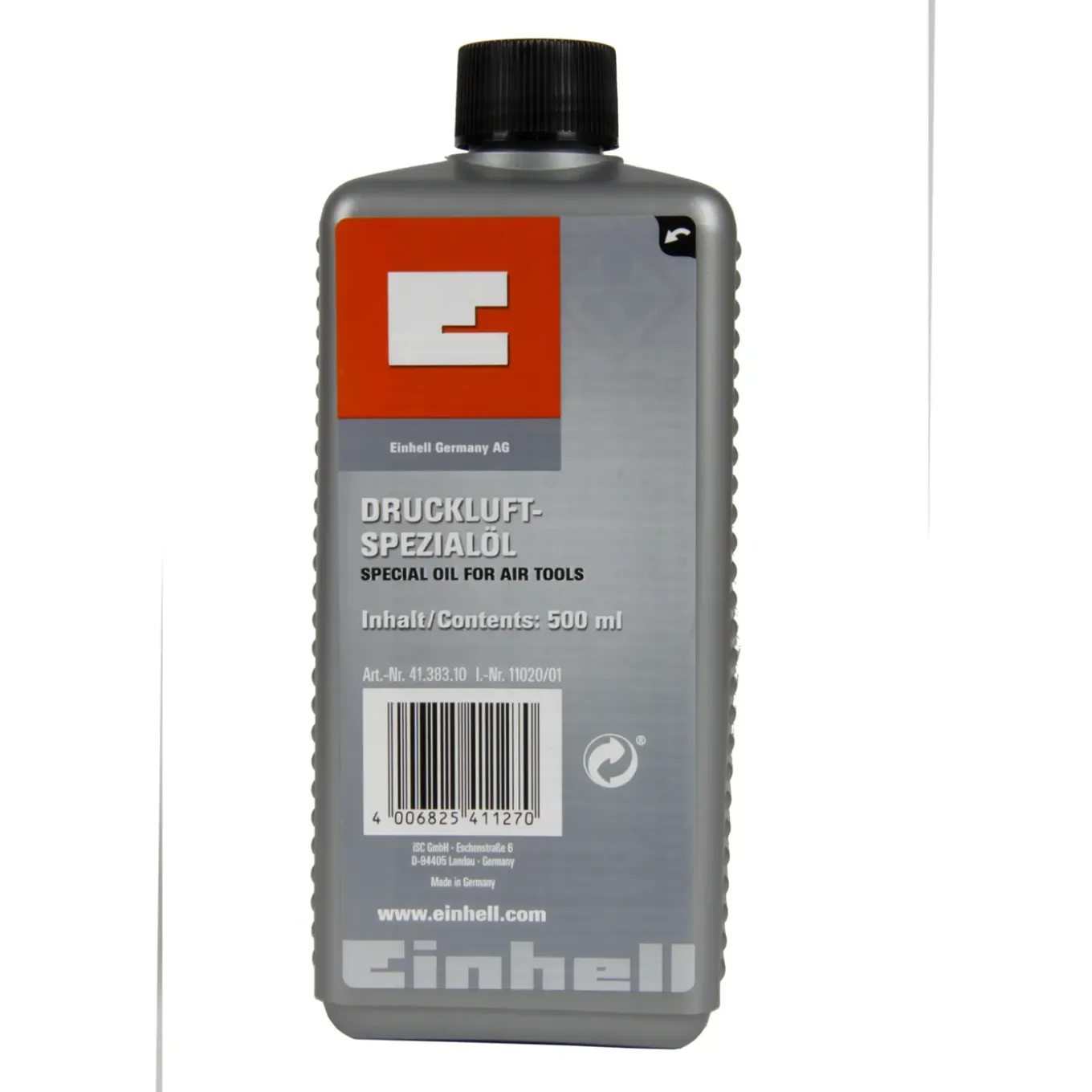 Einhell smeerolie luchtgereedschap 500 ml