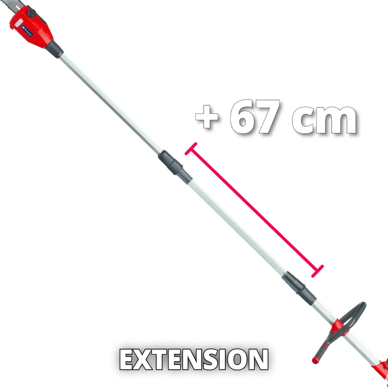 Einhell Tuinmultitool Ge-lm 36/4in1 Li Solo Accu 2x18v