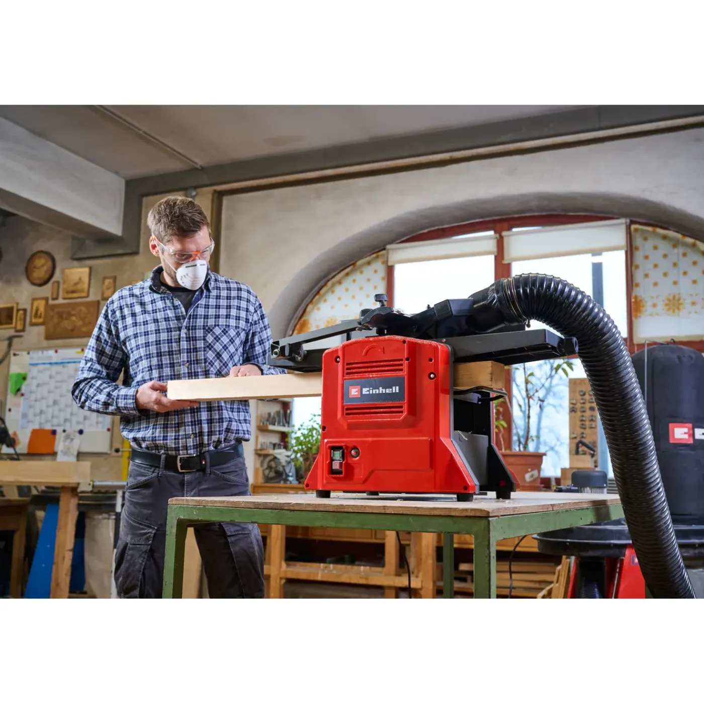 Einhell Vlak- en Vandiktebank TC-SP 204/1 - 1500W - 204mm