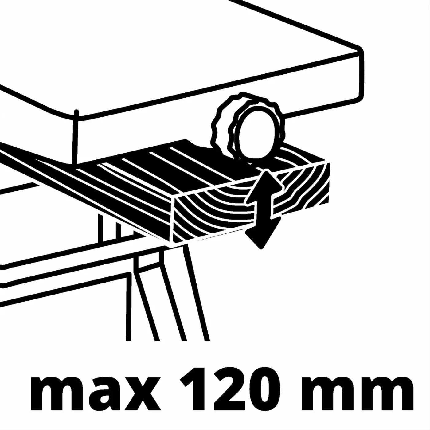 Einhell Vlak- en Vandiktebank TC-SP 204/1 - 1500W - 204mm