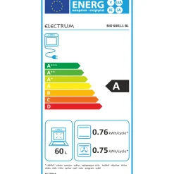Electrum inbouwoven BIO 6001.1 BL zwart