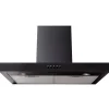 Electrum schouwafzuigkap TSH 62120C BL 60 cm mat zwart