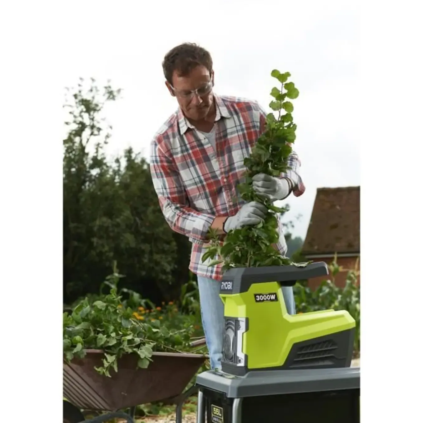 Elektrische Hakselaar Ryobi 3000w Rsh3045u - 5133004335