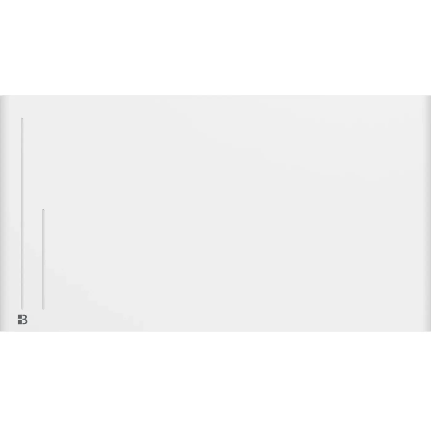 BESTHERM Elektrische Keramische Warmteopslagradiator - - Wandmodel - 2000 W - Wit - Alba