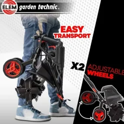 Elem Elektrische Motobineuse Garden 1500 W 6 Tanden 45 Cm Mtbe1506w45
